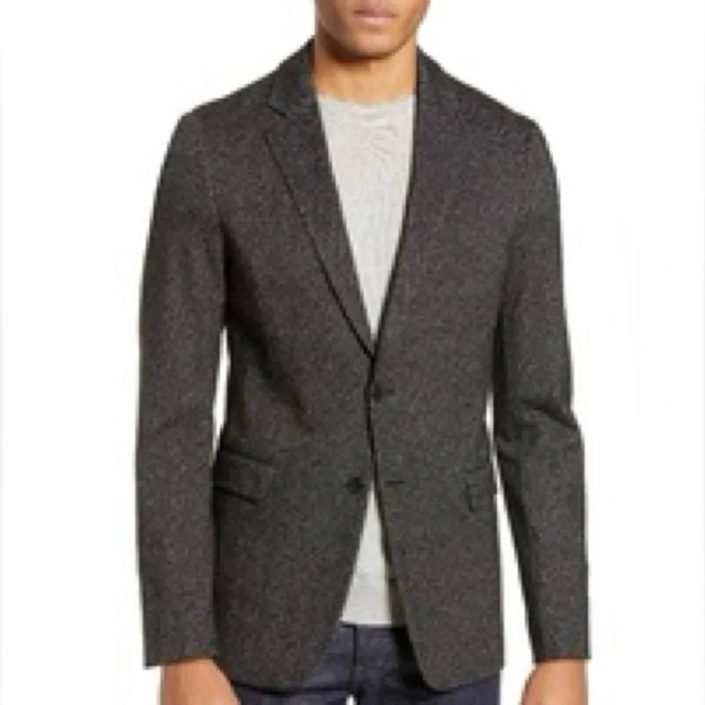 Theory‎ Clinton Herringbone Ponte Blazer Men’s Size 44